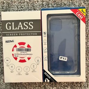 iPhone 12/12 pro - clear case + screen protector